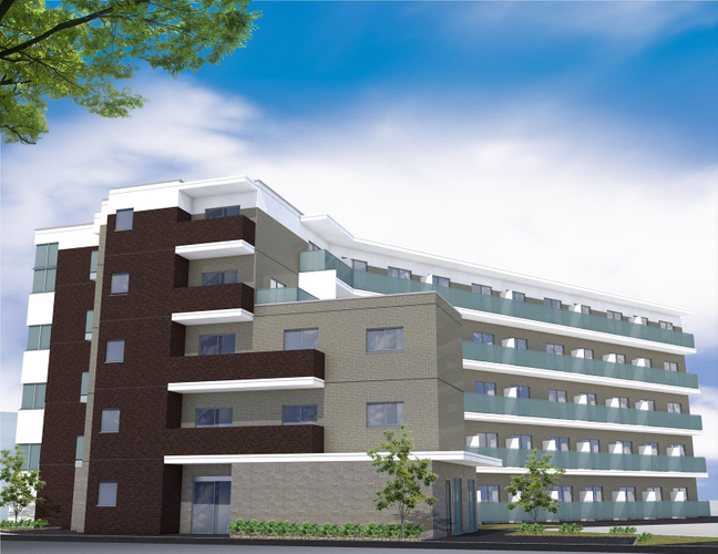 (仮称)蕨市中央3丁目プロジェクト　外観イメージ