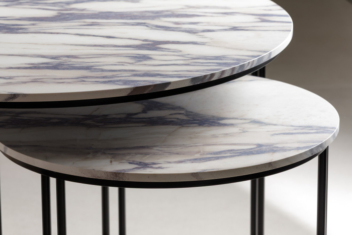 テーブル：4D CERAMICS  FIOR DI VIOLA 4D