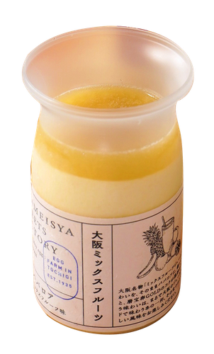 RANMEISYAババロア(ミックスジュース)