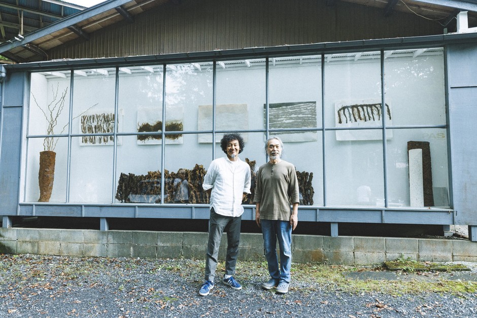 和紙による造形作家 柳井嗣雄さん(飯能市)©湯越慶太