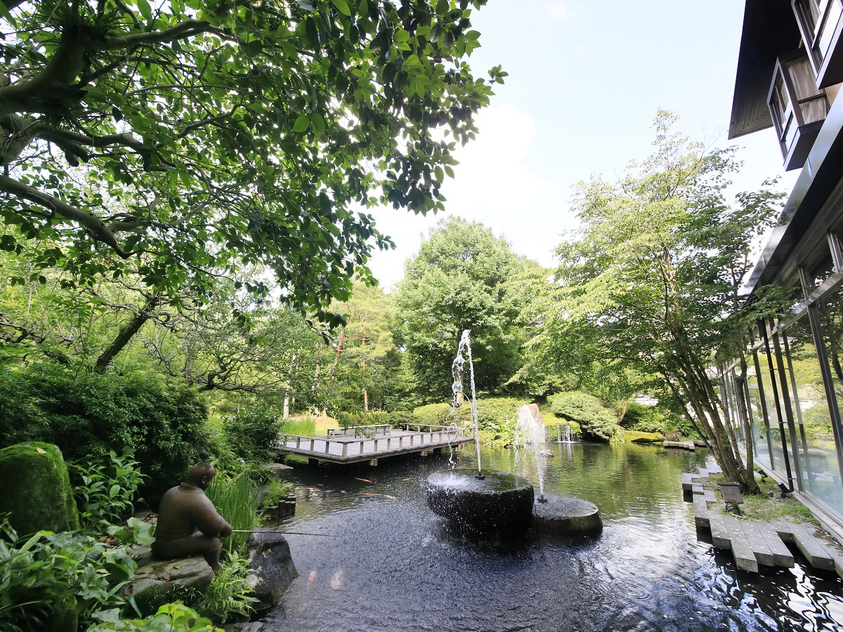 1500坪の日本庭園