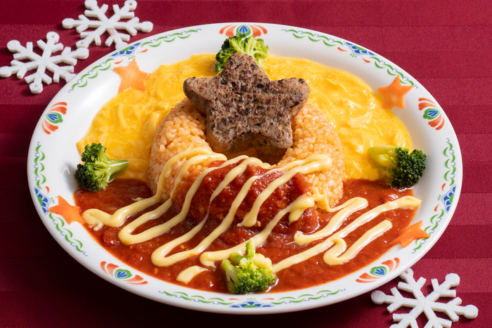 クリスマスリリースオムライス