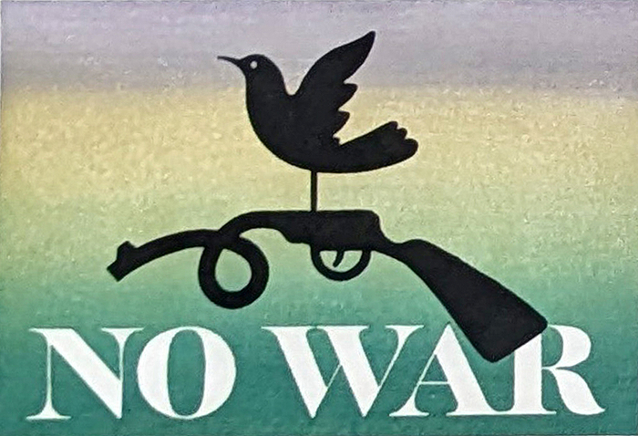 NO WAR