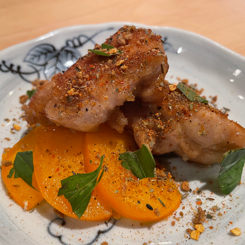 スパイスカレーチキン　