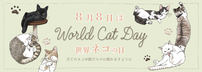8月8日世界猫の日
