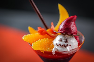 いたずらおばけのハロウィンパフェ イメージ