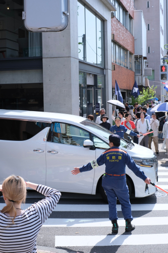 消防団の方も大活躍！