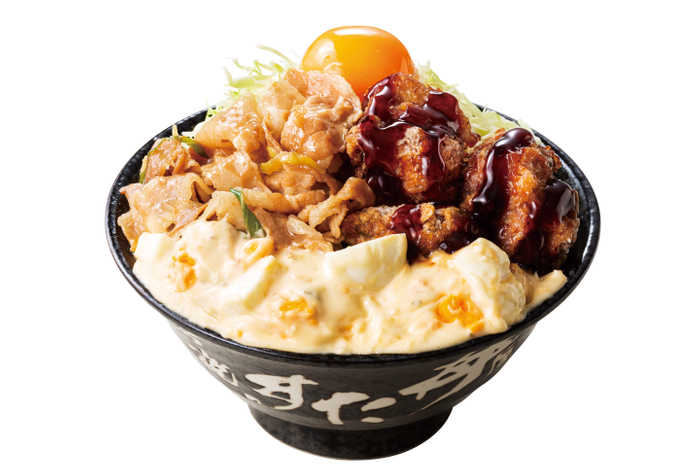 【おかわりRUSH】&ldquo;ゴロ・ガリ・タル&rdquo;唐揚げ合盛りすた丼　特別価格890円(税込)