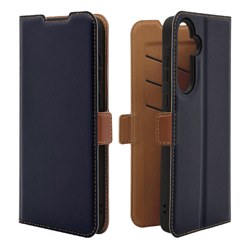 ネイビー&times;ブラウン