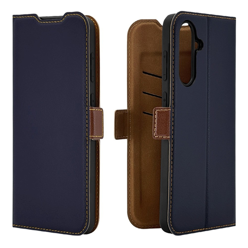 ネイビー&times;ブラウン