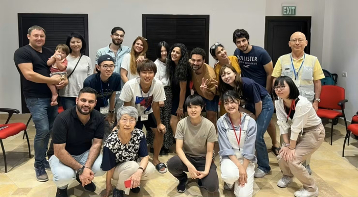 2022年、エルサレムにてイスラエル・パレスチナ・日本の若者が、対話を通して互いを知る時間を共有