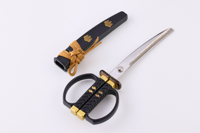 日本刀はさみ豊臣秀長モデル(1)