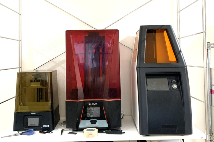 3Dプリンターで複製