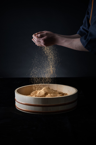 わらび餅　国産大豆きな粉