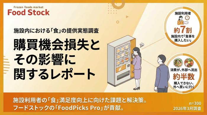 施設内における「食」の提供実態調査