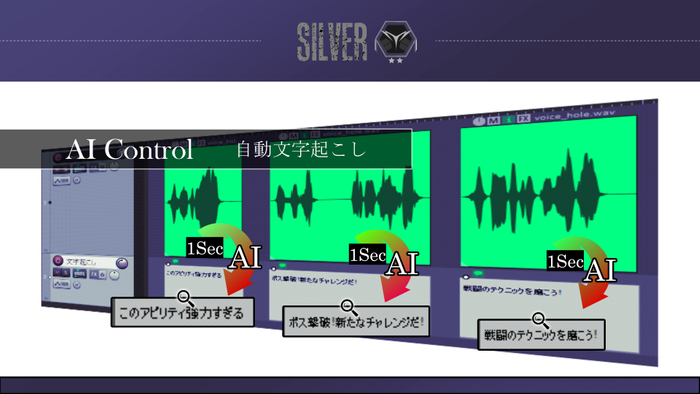 自動文字起こし機能