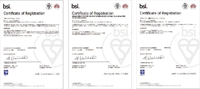 ISO27017・27018・27701 認証取得