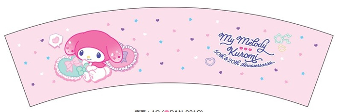 マイメロディ  クッキー　柄　イメージ画像