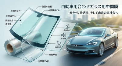 自動車用合わせガラス用中間膜の最新調査2026-2032：市場規模2581百万米ドル、今後動向を予測