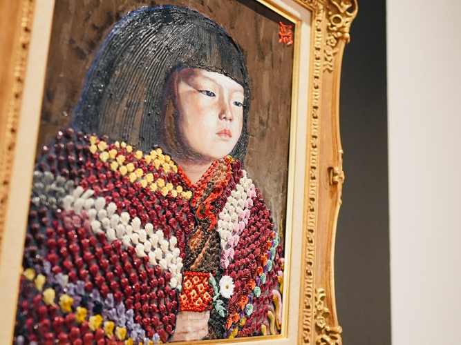 Cream Painting 麗子像(ウッドワン美術館)