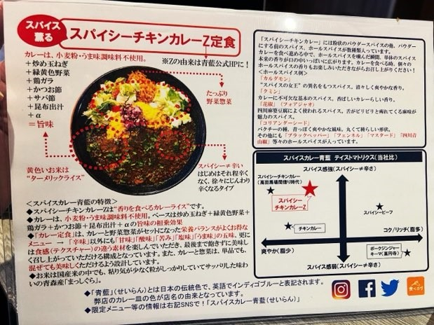 スパイシーチキンカレーZ定食とは? 
