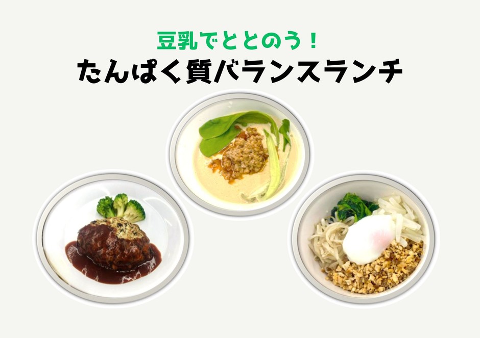 たんぱく質バランスランチ