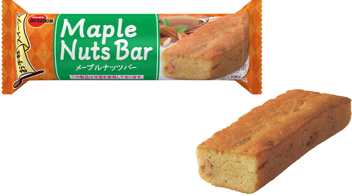 メープルナッツバー