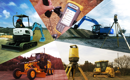 トプコン&ldquo;杭ナビファミリー&rdquo;