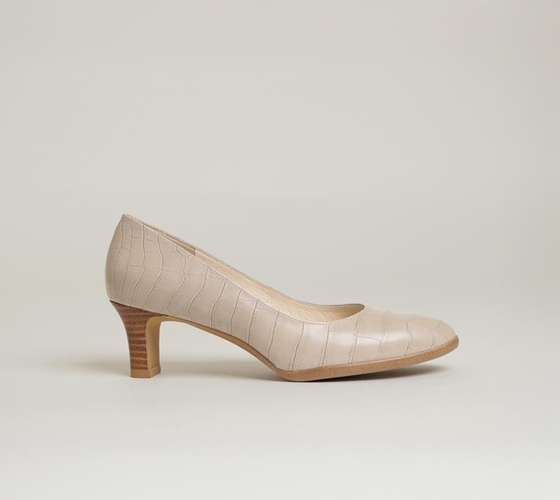 ライトグレー型押し