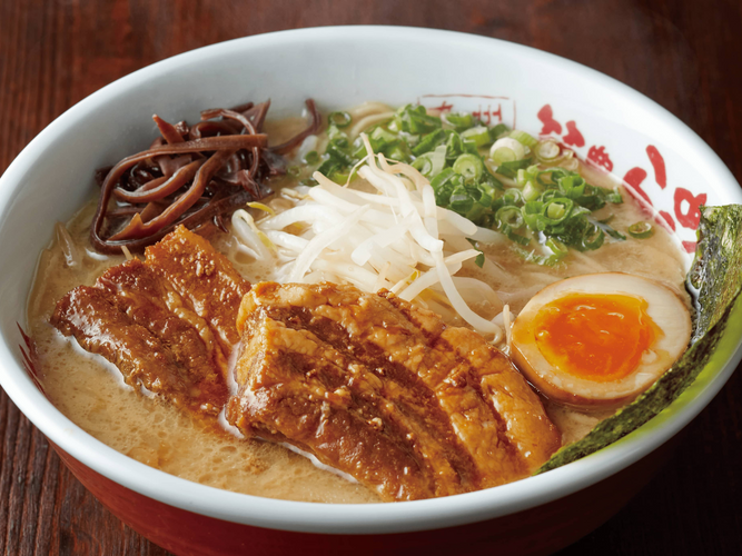 店舗でも人気！自家製の角煮使用の「角煮ラーメン」