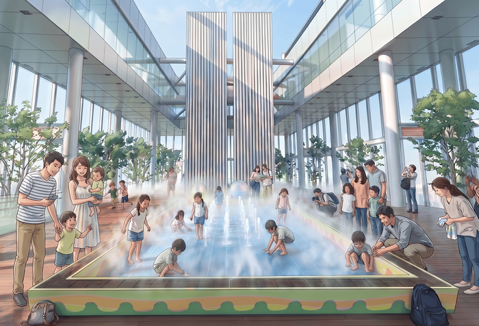 「HARUKAS WATER CANVAS」開催イメージ