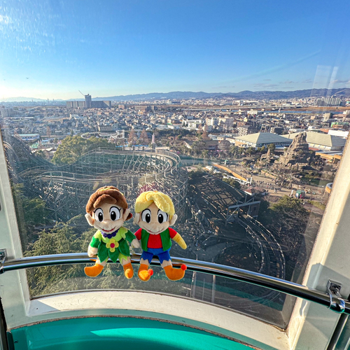 観覧車「スカイウォーカー」&times;ぬいぐるみ