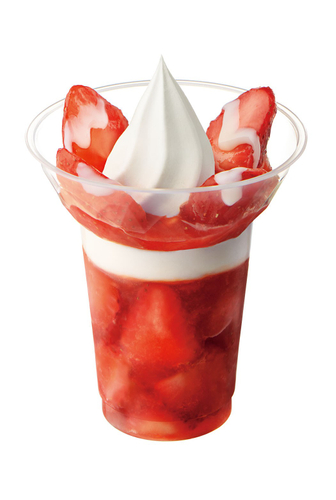 【得盛いちごパフェ】　イメージ画像