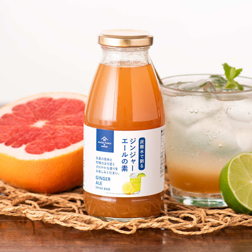 「炭酸水で割る　ジンジャーエールの素」