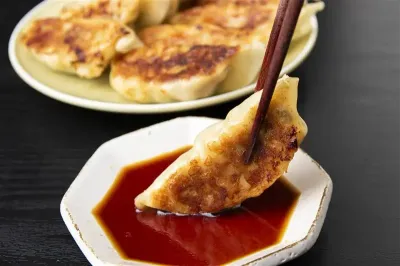 知内餃子販売コーナー