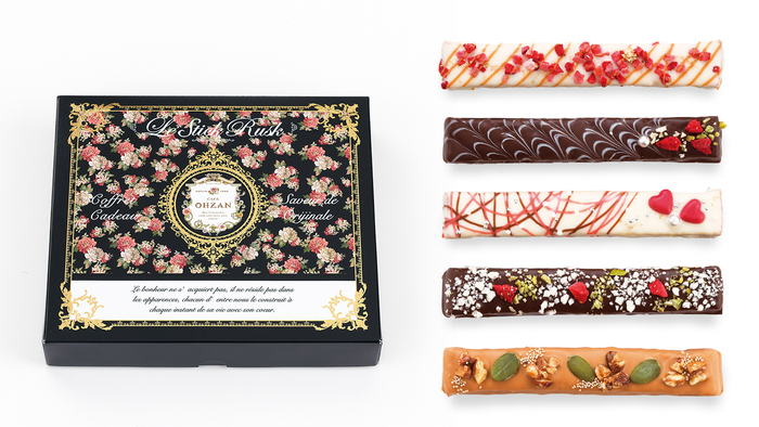 スティックラスク5本入 ラヴィソン／Le Stick Rusk Ravissant