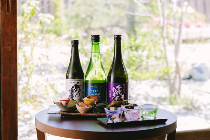 地酒飲み比べ