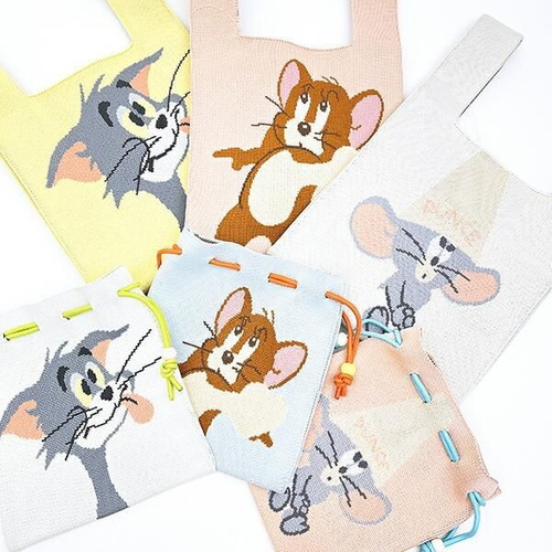 トムジェリニットバッグ、ポーチ