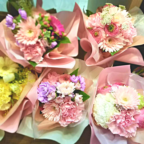 ギフトにも使える「スタンドブーケ」