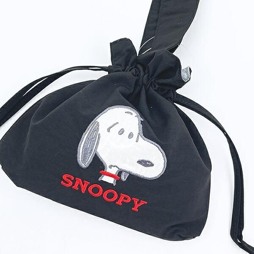 スヌーピーの巾着バッグ