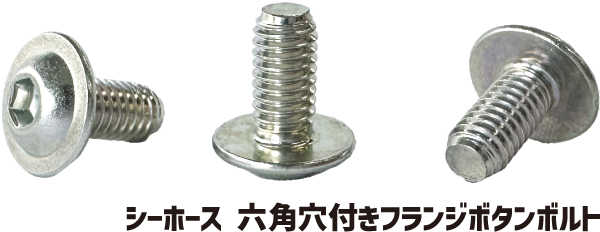 シーホース六角穴付きフランジボタンボルト