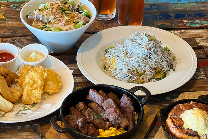 種類豊富なメニュー