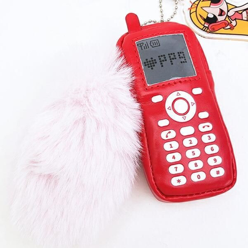 パワーパフガールズのケイタイモチーフポーチ