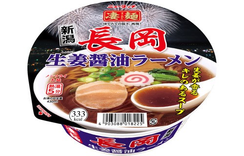 ニュータッチ 凄麺 長岡生姜醤油ラーメン