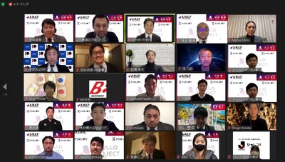 (入学式の様子:写真は主にAPOLLO PROJECT理事、「A-MAP」講師陣・受講生など)