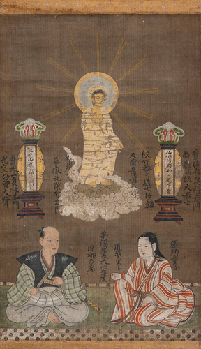 長尾政景夫妻像(常慶院蔵)【後期】