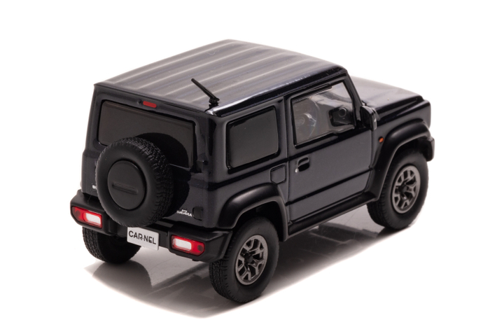 1/43 スズキ ジムニー シエラ JC (JB74W) 2018 Bluish Black Pearl：後