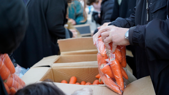 収穫祭「詰め放題」イベント