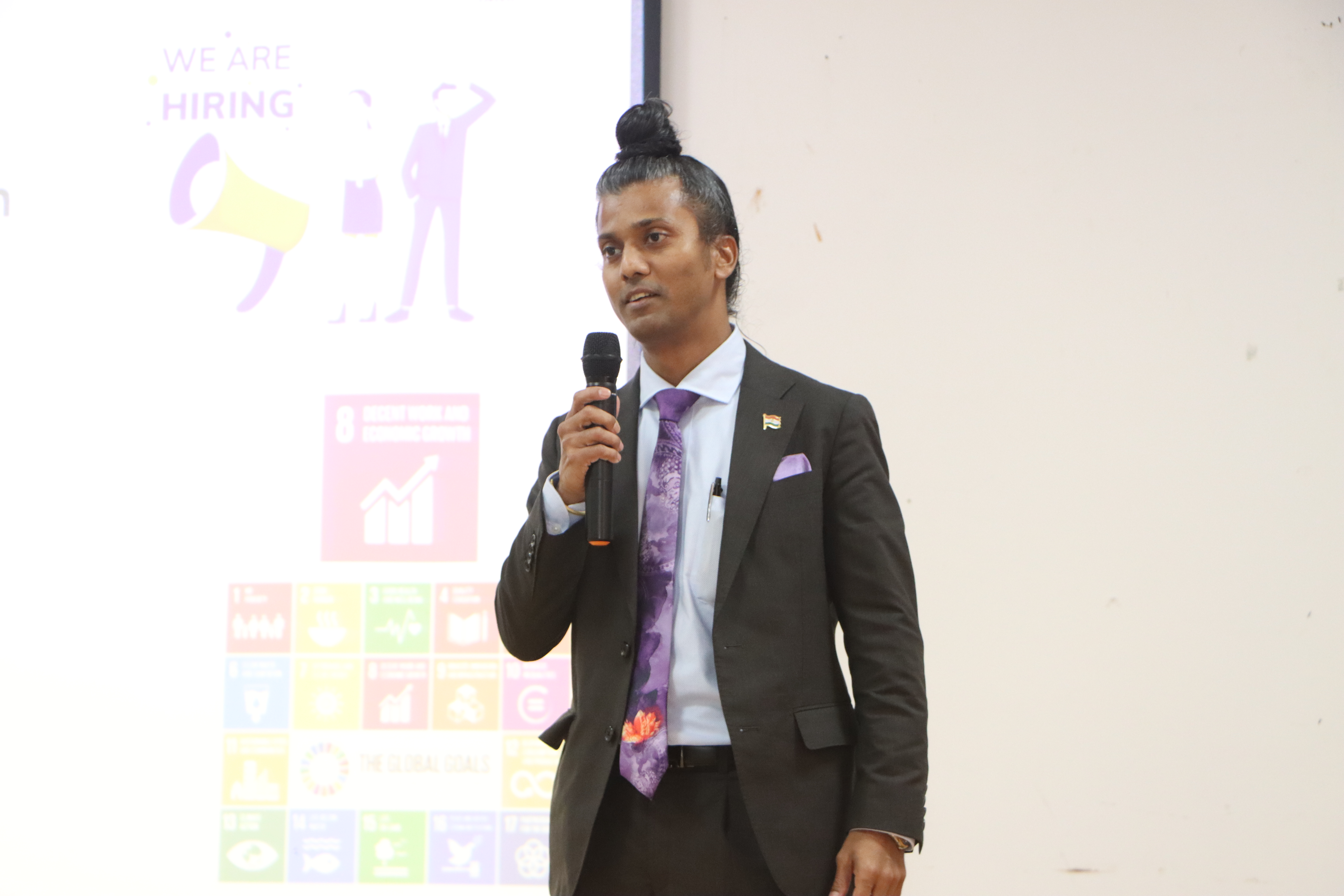 日本での講演で実行力とグローバル人材育成について語る Ashutosh Singh