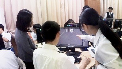 大学生によるBlender操作講習
